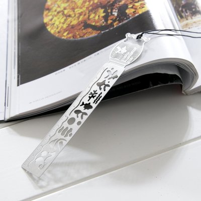 【鏤空金屬】多功能書簽 - 帶刻度尺創意禮品 商品圖片 5