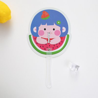 【可愛卡通】手搖扇 - 迷你廣告小圓扇 商品圖片 4