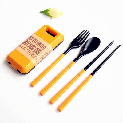 【ABS環保】餐具三件組 - 便攜旅行筷叉匙套裝 商品圖片 6