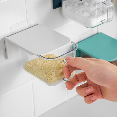 【北歐風壁掛】調味盒 - 黏貼式調味料收納 商品圖片 3