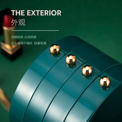 【屏風首飾盒】摺疊收納-高級耳環項鍊展示架 商品圖片 3