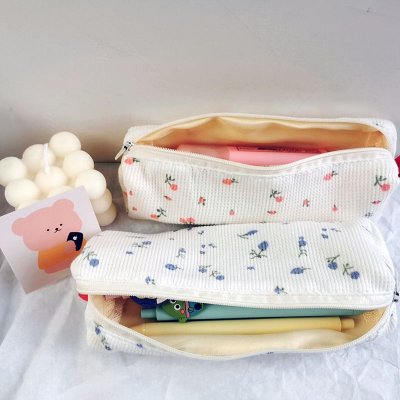 【小碎花棉質】筆袋 - 小清新文具收納袋 商品圖片 5