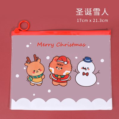 【聖誕主題】指環文件袋 - 透明收納袋 商品圖片 5