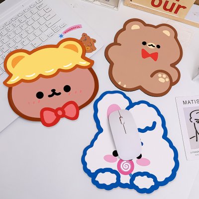 【療癒護腕墊】小熊記憶棉-3D立體滑鼠墊 商品圖片 2