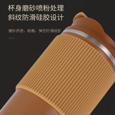 【304不鏽鋼杯】咖啡隨行杯-簡約保溫防滑設計 商品圖片 3