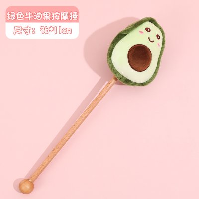 【舒壓神器】可愛毛絨按摩搥-手持經絡敲打搥背棒 商品圖片 8