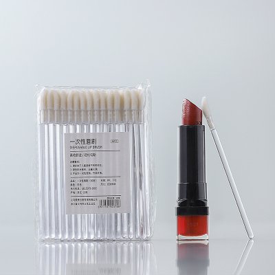 【唇刷棒】一次性-化妝師植絨口紅刷 (50支) 商品圖片 3