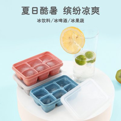 【矽膠製冰盒】夏日必備-六格附蓋製冰神器 (3入) 商品圖片 2