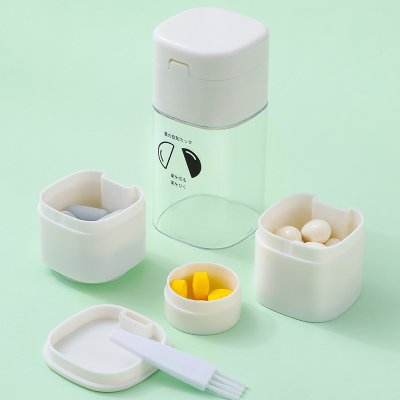 【五合一藥盒】多功能 - 磨藥切藥隨身器 商品圖片 3