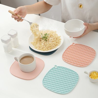 【北歐矽膠墊】簡約隔熱-耐高溫防燙鍋杯墊 商品圖片 1