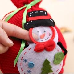 【立體雪人】聖誕糖果禮品袋 - 節慶送禮包裝 商品圖片 2