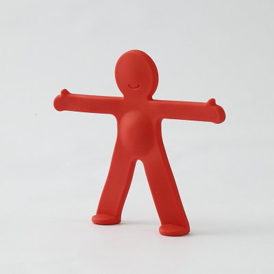【可彎曲設計】創意小人掛勾-萬用收納整理架 商品圖片 6