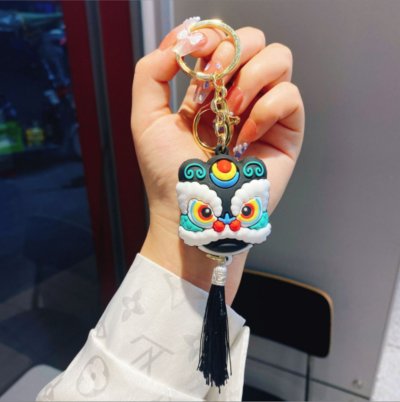 【中國風舞獅圈】鑰匙圈-創意流蘇新年小禮品 商品圖片 6