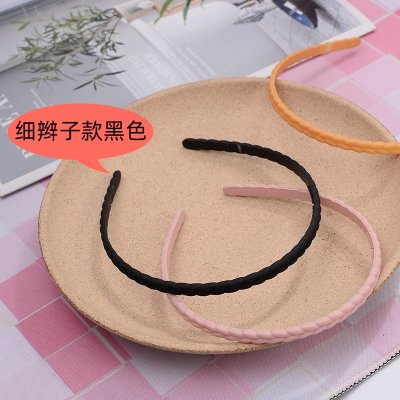 【磨砂辮子造型】時尚髮箍 - 簡約百搭少女髮飾 商品圖片 8