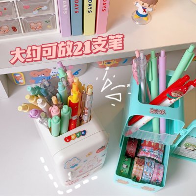 【迷你冰箱造型】筆筒 - 創意桌面收納 商品圖片 3