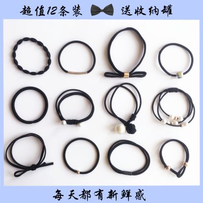 【簡約復古】髮圈12件組 - 多款造型不傷髮 商品圖片 6