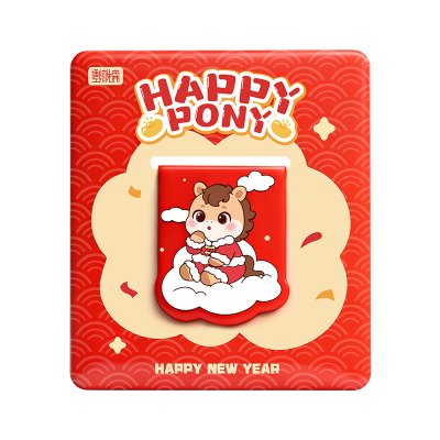 【輕巧不掉頁】馬年小馬磁吸書籤－創意閱讀書夾 新年小禮物 商品圖片 4