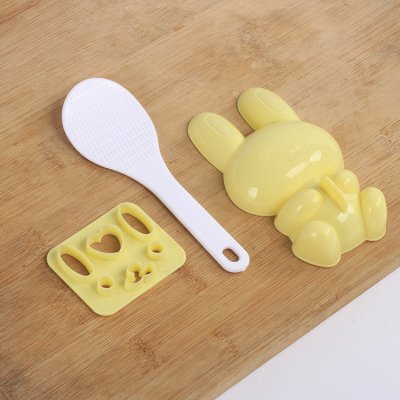 【兔子造型】飯糰模型組 - DIY造型飯糰模咖哩飯燴飯必備 商品圖片 4