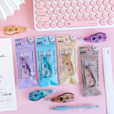 【質感文具】莫蘭迪色修正帶 - 可換替芯環保立可帶 商品圖片 5