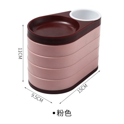 【五層旋轉】首飾盒 - 多層飾品桌面收納 商品圖片 5