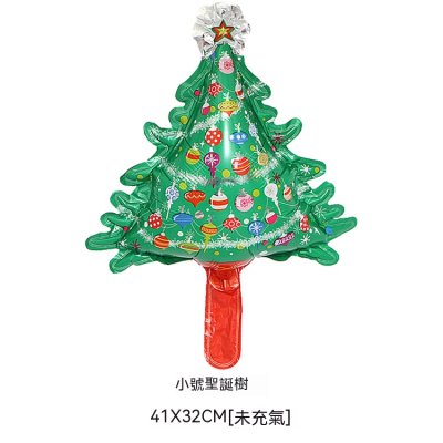 【聖誕鋁膜氣球】造型系列-聖誕老人樹雪人 商品圖片 4