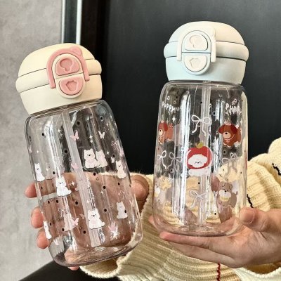 【夢幻圖案】高顏值可愛水杯500ml - 時尚隨身飲水杯 商品圖片 5