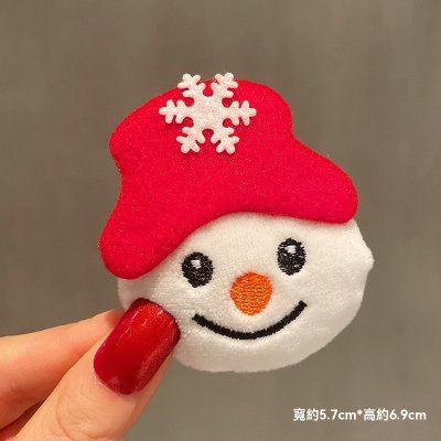 【立體聖誕胸針】多款造型別針-聖誕老人雪人 商品圖片 7