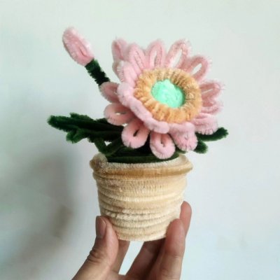 *DIY盆栽扭扭棒 花束小盆栽 手工材料包 商品圖片 9