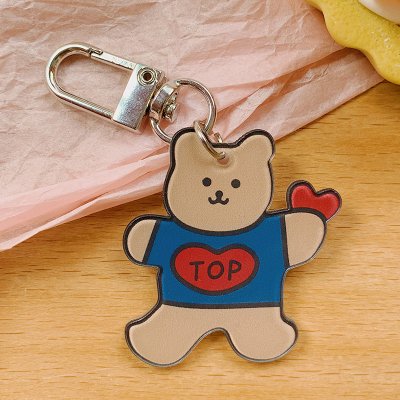 【立體壓克力】動物蔬菜吊飾-時尚鑰匙圈 商品圖片 6