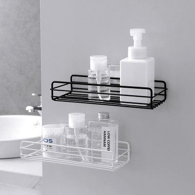【免打孔】鐵藝置物架 - 廚房浴室多用收納