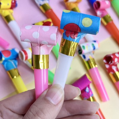 【糖果色吹捲】派對小喇叭-多色口哨生日派對玩具 商品圖片 3