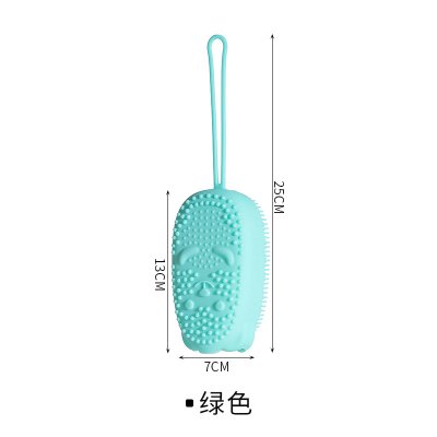 【矽膠雙面刷】搓澡神器-可愛沐浴搓背刷 商品圖片 5