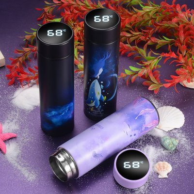 【智能保溫杯】304不鏽鋼-LED溫度顯示450ml 商品圖片 1