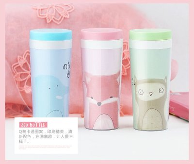 【防燙隔熱】300ML雙層卡通水杯 - 兒童學生便攜水壺 商品圖片 2