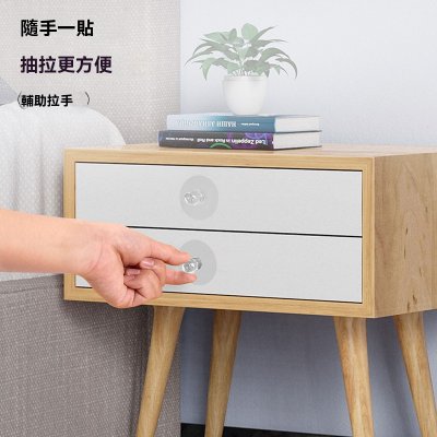 【無痕黏貼把手】免打孔多功能-門窗抽屜拉手 商品圖片 2
