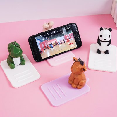 【萌趣動物】手機支架-幾何造型桌面架 商品圖片 2