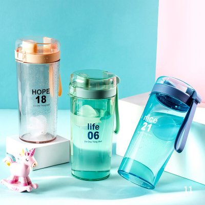 【搖搖杯】透明運動攪拌杯-健身蛋白粉專用 商品圖片 3