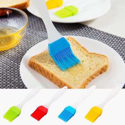 【矽膠材質】不掉毛油刷 - 燒烤醬料烘焙工具