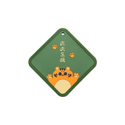 【可愛虎羊墊】矽膠隔熱墊-耐高溫防燙餐墊杯墊 商品圖片 5