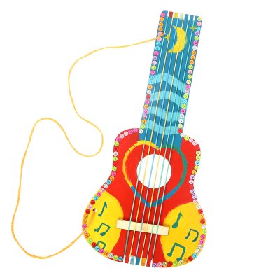 【木質吉他】DIY塗鴉材料包-音樂創意玩具 商品圖片 10