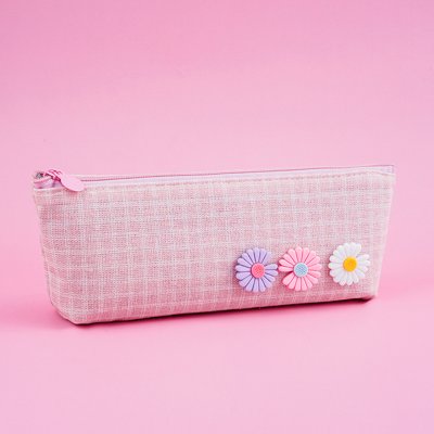 【小雛菊】文藝帆布筆袋-大容量文具收納 商品圖片 6