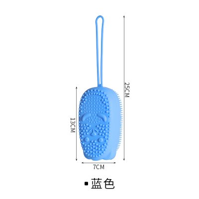 【矽膠雙面刷】搓澡神器-可愛沐浴搓背刷 商品圖片 8