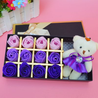【永不凋謝】玫瑰香皂花禮盒 - 節日生日禮物 商品圖片 7
