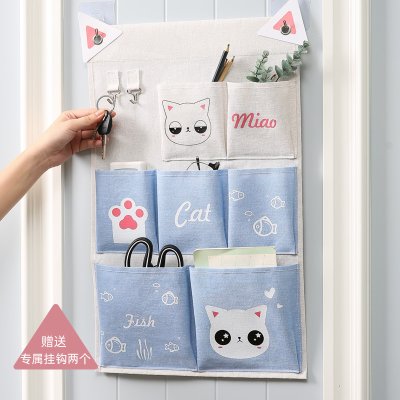 【動物圖案】掛袋 - 多格壁掛帆布收納 商品圖片 1