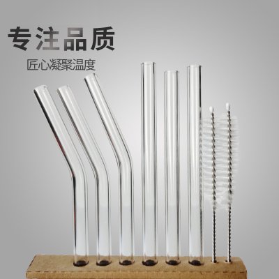 【環保耐熱】玻璃吸管8件組 - 精緻禮盒裝