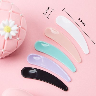 【月牙挖棒】面膜/面霜/化妝品通用 衛生挖取勺 美容工具100入 商品圖片 2
