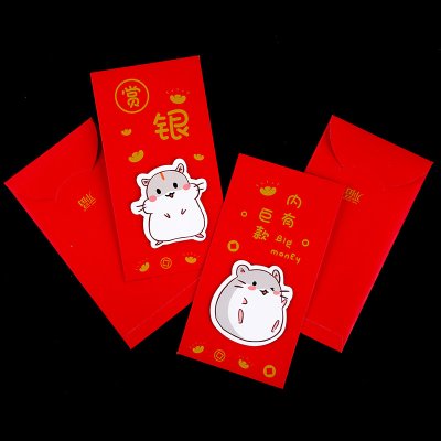【立體鼠年】創意老鼠紅包袋4入-新年送禮必備 商品圖片 3