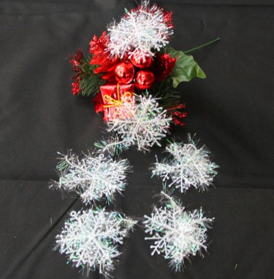【6cm迷你雪花】聖誕裝飾品 - 雪花片配件 (6片) 商品圖片 1