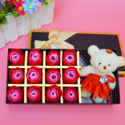 【永不凋謝】玫瑰香皂花禮盒 - 節日生日禮物 商品圖片 6