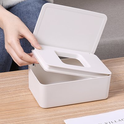 【雙色抽取式】面紙盒 - 多功能防塵收納盒 商品圖片 2